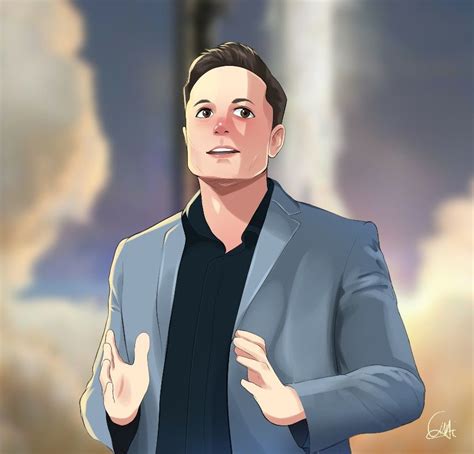 elon musk anime